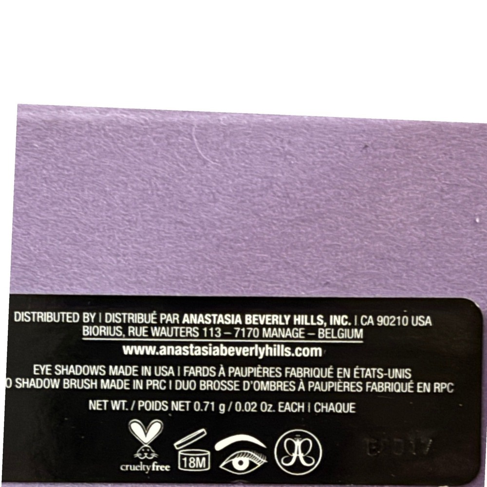 Anastasia Beverly Hills Norvina 14 Eye Shadows Palette & brush new w/o box - Picture 4 of 7